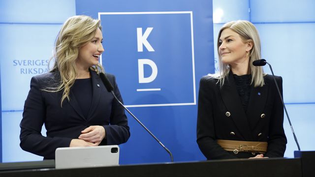 Ella Kardemark (KD) vill riva ett av EU:s klimatmål. Foto: Christine Olsson/TT