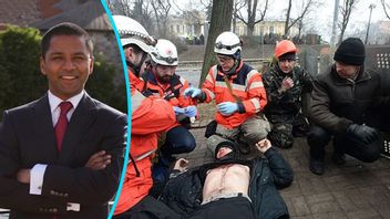 Ukrainska Röda korset volontärer/ Foto: WikiCommons Public Domain