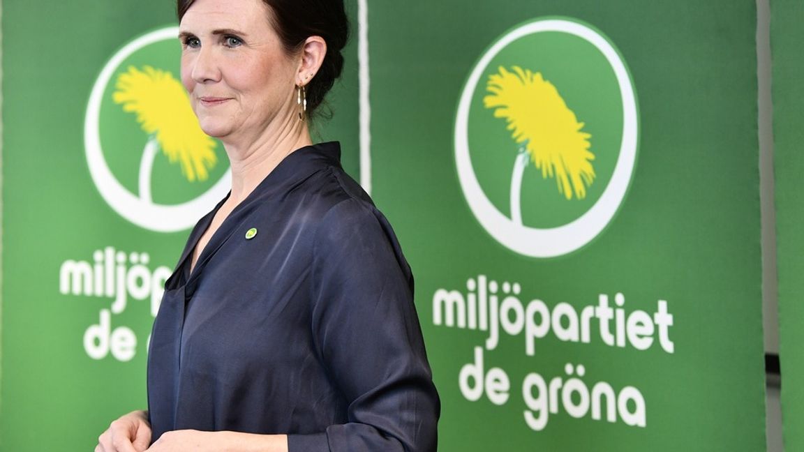 Märta Stenevi är sannolikt Miljöpartiets nästa språkrör.
Foto: Henrik Montgomery/TT