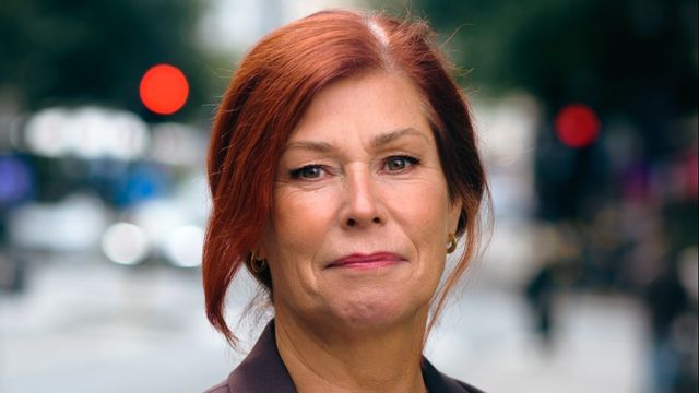 Polisförbundets ordförande Katharina von Sydow. Foto: Stefan Tell