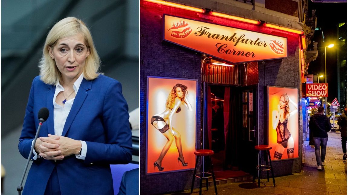 Tysklands hälsominister Nina Warken vill införa en Nordisk modell för prostitution. Foto: Ebrahim Noroozi/Michael Probst/AP/TT
