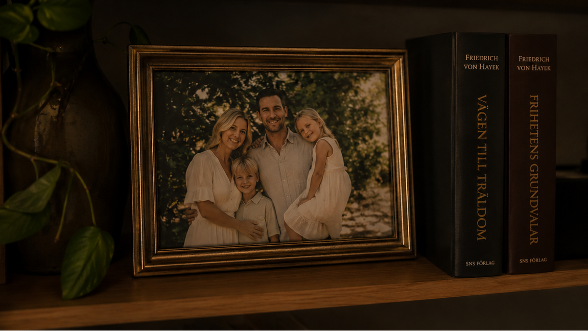 Det borde vara familjen, inte Skatteverket, som beslutar kring sambeskattning. Bild: AI
