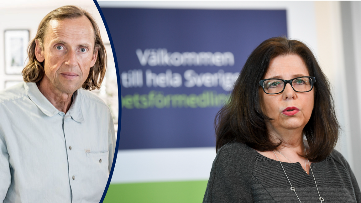 Att ha eller inte ha gymnasieutbildning är det som avgör möjligheterna att få jobb, enligt Arbetsförmedlingens generaldirektör Maria Mindhammar. Foto: Fredrik Sandberg/TT