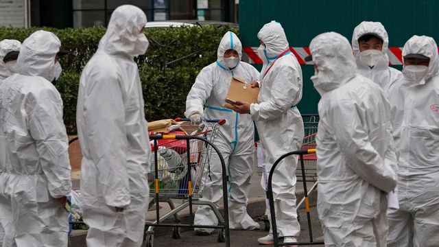 Coronautbrott i Kina. Arkivbild. Foto: Andy Wong/AP/TT