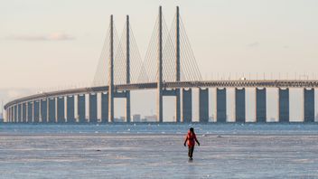 Vattenflödet genom Öresund beräknas avta med 0,25 procent om Lynetteholm byggs. Foto: Johan Nilsson/TT.