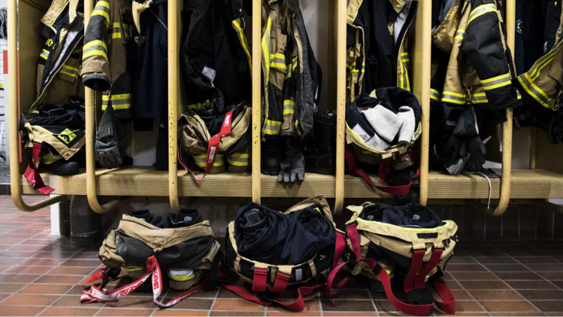 Genrebild. Uppsala brandförsvar vill få kontrollera sina anställdas brottslighet. Foto: Pontus Lundahl/TT