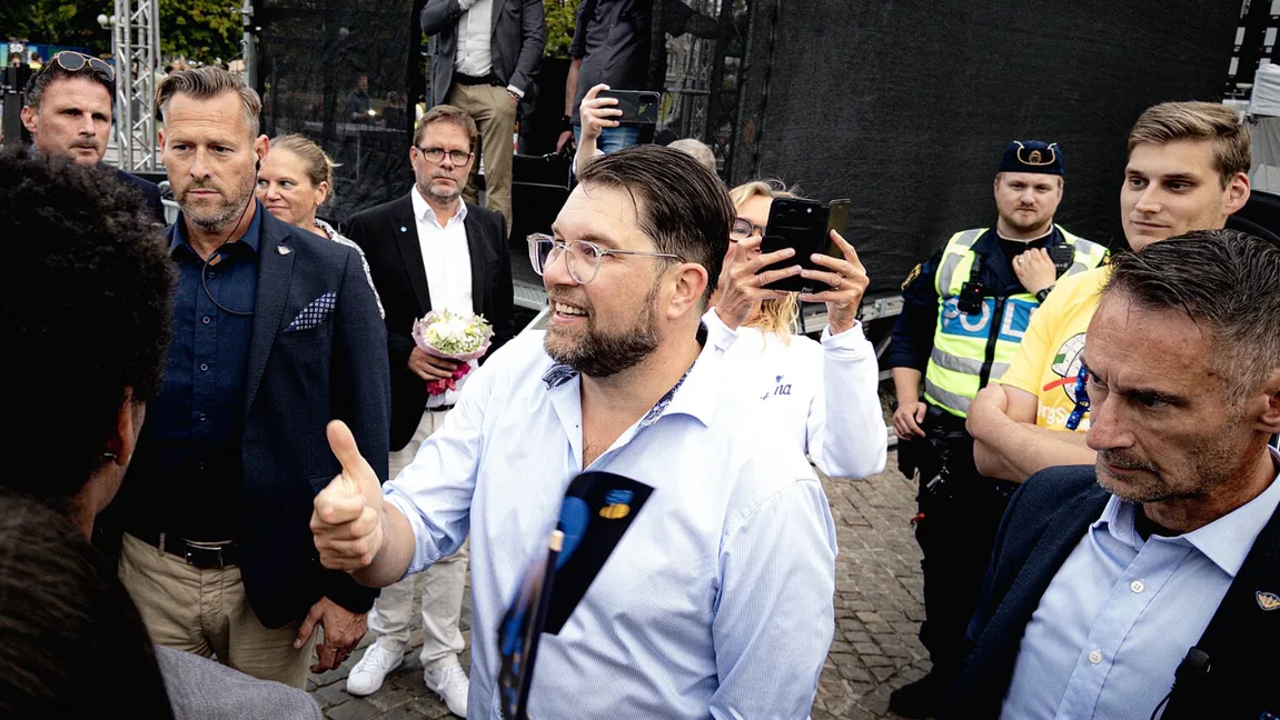 Jimmie Åkesson (SD) fick 13 901 personkryss i Örebro län. Foto: Axadem, CC BY 4.0, via Wikimedia Commons