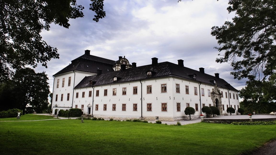 Tidö slott, i stället för Bommersviks herrgård, blev platsen där en tillträdande regering löste det sista. Foto: Jonas Eriksson/TT