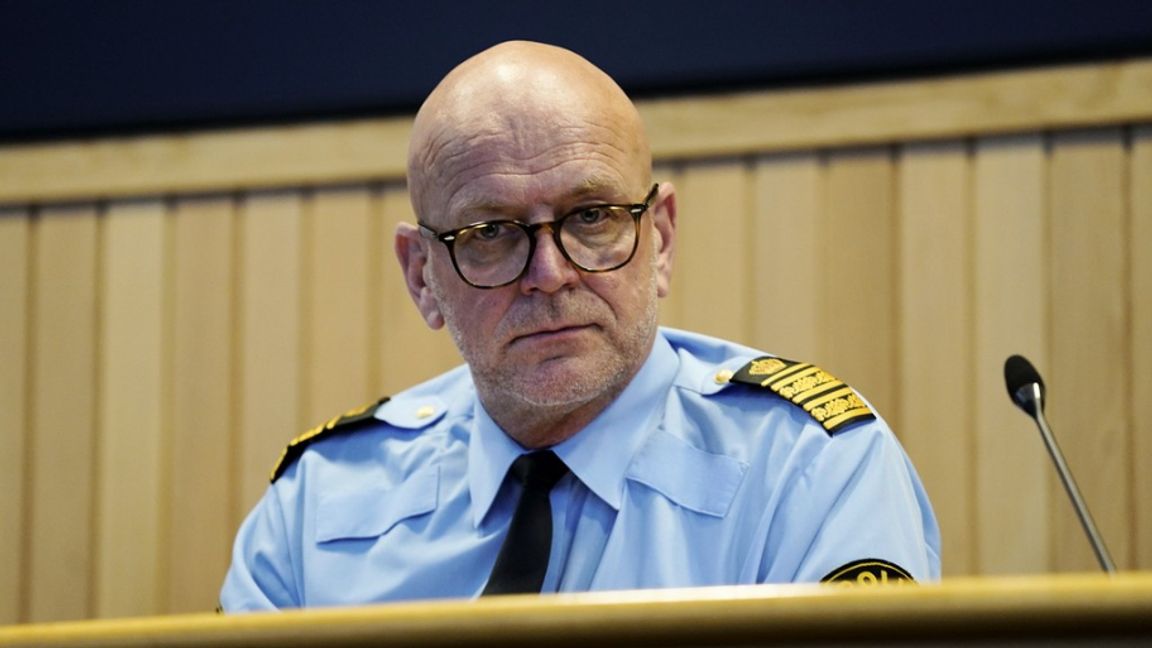”Det mest sannolika nu är att skjutningen inte var riktad mot polisen”, säger polisområdeschefen i Storgöteborg Erik Nord. Foto: Björn Larsson Rosvall/TT.