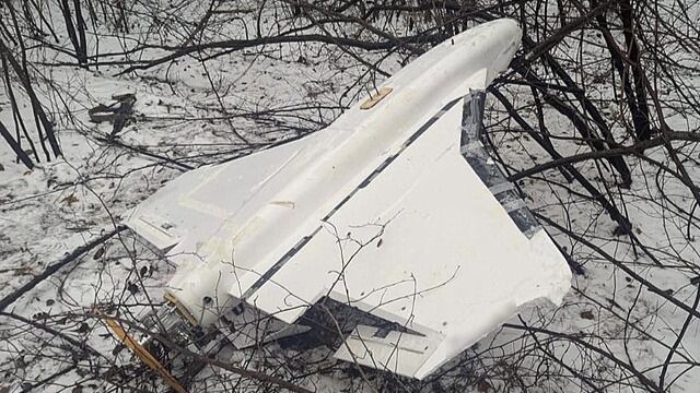 En rysk Gerbera-drönare som i det här fallet skjutits ner av det ukrainska gränsväsendet i Sumyregionen den 7 januari 2025, men samma typ av drönare har även använts mot Polen. Foto: Ukrainas gränsväsende/Wikimedia commons/Public domain