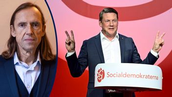 Partisekreterare Tobias Baudin försäkrar att inga oegentligheter förekommit inom S i Botkyrka. Foto: Claudio Bresciani/TT