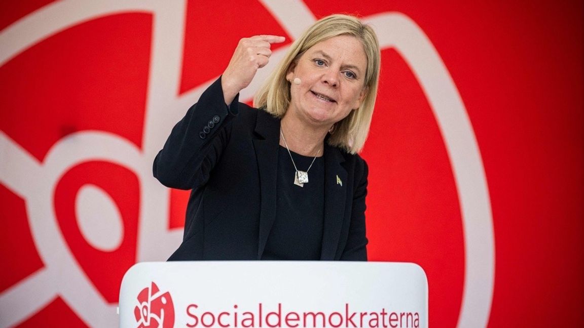 För Socialdemokraterna går det inte att bedöma svensk ekonomi i dag. Hur dess skick är beror på hur valet går och vad som är mest förmånligt att säga då.  Foto: Jonathan Nackstrand/TT