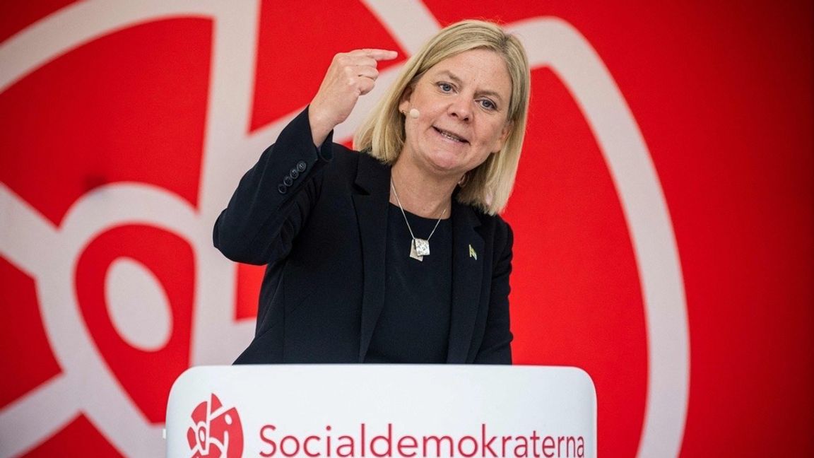 För Socialdemokraterna går det inte att bedöma svensk ekonomi i dag. Hur dess skick är beror på hur valet går och vad som är mest förmånligt att säga då. Foto: Jonathan Nackstrand/TT