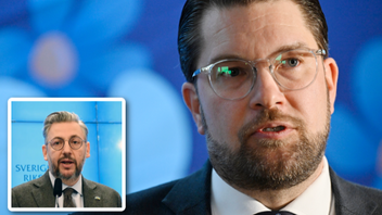 Enligt Jimmie Åkesson (SD) är Demiroks avgång ”ytterligare en osäkerhetsfaktor” för de rödgröna. Foto: Viktoria Bank/Henrik Montgomery/TT