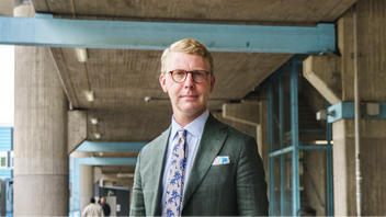 Kristoffer Tamsons (M), oppositionsregionråd i region Stockholm. Foto: Simon Rehnström/SvD/TT 