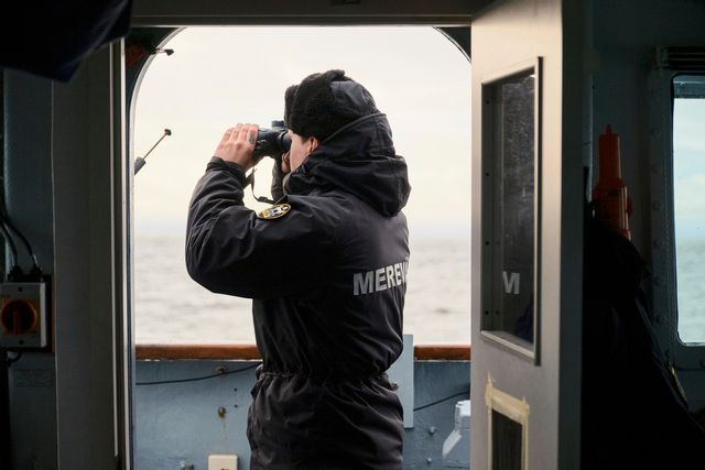 I mitten av januari presenterade Nato en ny insats i Östersjön som syftar till att skydda kritisk infrastruktur. Arkivbild. Foto: Hendrik Osula/AP/TT