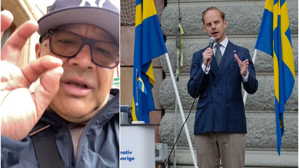 Leo ”Kinesen” Carmona och Gustav Kasselstrand (AFS). Foto: Faksimil, Leo Carmona/Instagram/Frankie Fouganthin, CC BY-SA 4.0/Wikimedia Commons