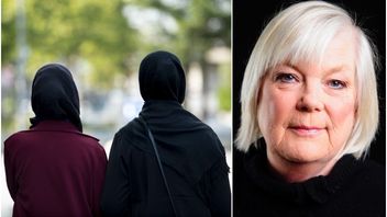 Helene Bergman vill att slöjan ska diskuteras mer i Sverige. Foto: Carina Johansen/NTB/Model House