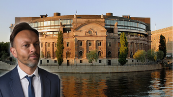 Nils Garcia-Grundström, riksdagskandidat för Kristdemokraterna, varnar för att likgiltighet och polarisering hotar sakpolitikens betydelse inför höstens val. Foto: Peter Haas/Wikimedia Commons
