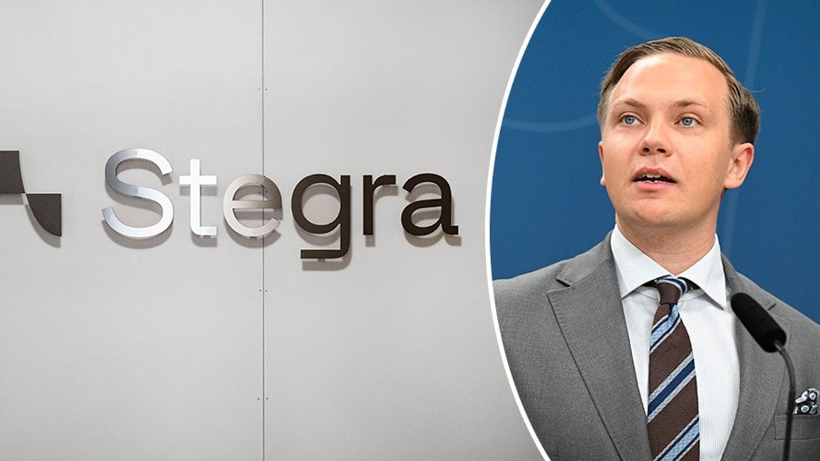– Jag bedömer att ingen har motbevisat mig när det kommer till att Stegra har svårigheter, säger Tobias Andersson (SD). Foto: Pontus Lundahl/Fredrik Sandberg/TT
