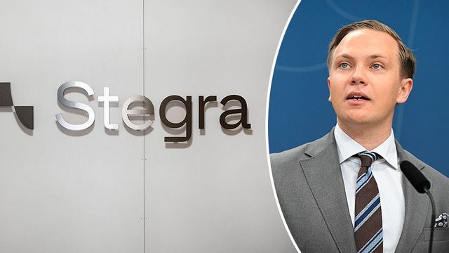 – Jag bedömer att ingen har motbevisat mig när det kommer till att Stegra har svårigheter, säger Tobias Andersson (SD). Foto: Pontus Lundahl/Fredrik Sandberg/TT