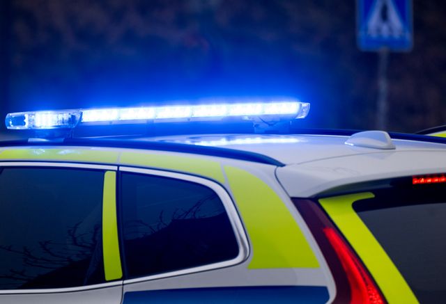 En person dog efter att polisen kört på denne. Arkivbild.  Christine Olsson/TT