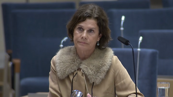 Elsa Widding, tidigare riksdagsledamot för Sverigedemokraterna, lämnade partiet våren 2023 och leder i dag partiet Ambition Sverige som hon grundade 2025. Foto: Sveriges riksdag