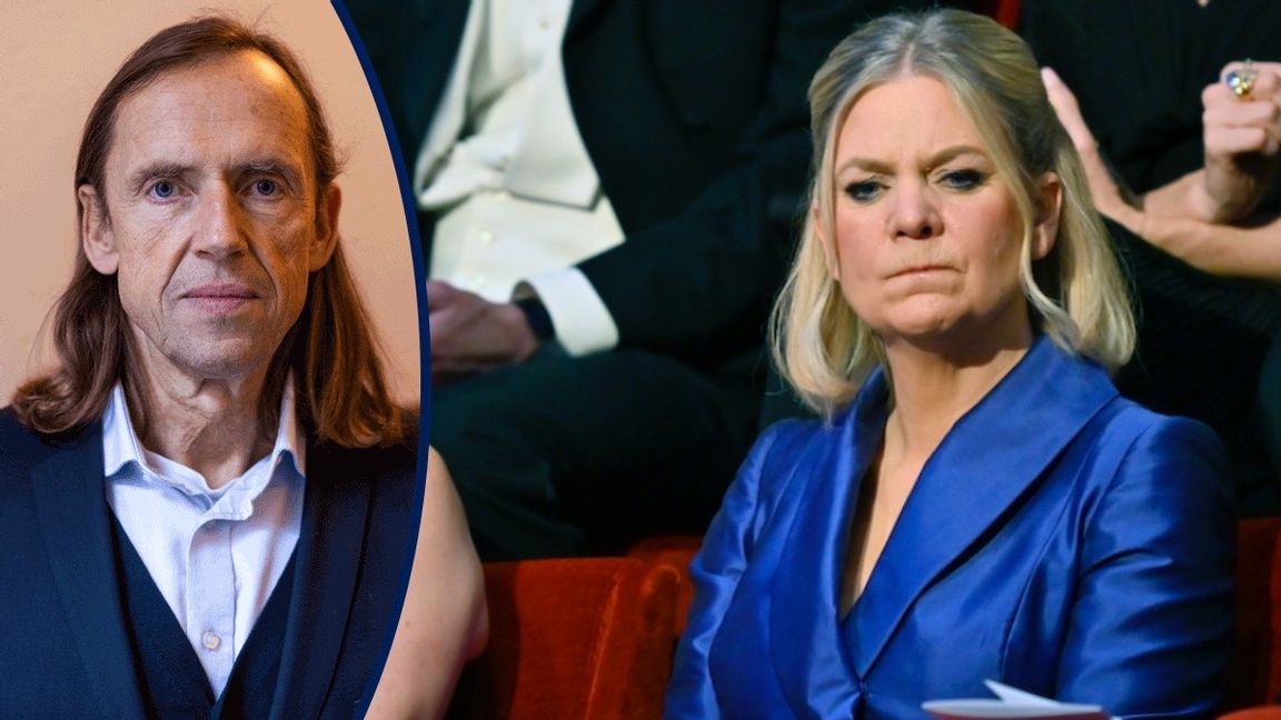 Magdalena Andersson (S), inte längre så populär. Foto: Pontus Lundahl/TT