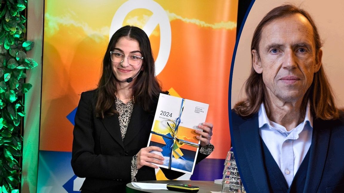 Romina Pourmokhtari (L), av Grön ungdom utnämnd till “en av Sveriges farligaste politiker i modern tid”. Foto: Samuel Steén/TT