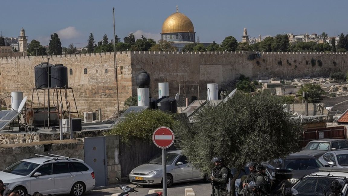 Sverige borde flytta den svenska ambassaden till Jerusalem. Foto: Mahmoud Illean/TT