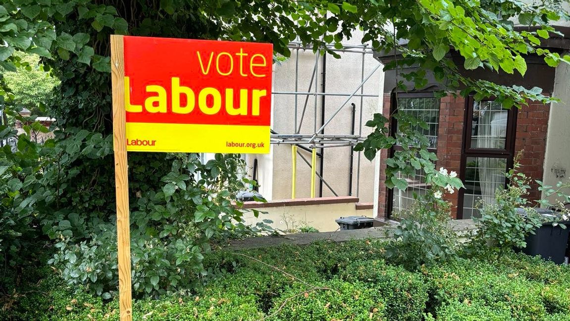 Labour förväntas en jordskredsseger i dagens val i Storbritannien Foto: Dan Korn