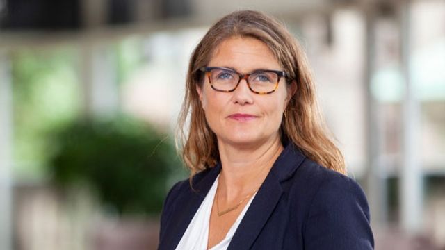 Janine Alm Ericson, ekonomisk-politisk talesperson för Miljöpartiet. Foto: Pressbild.