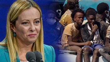 Italiens premiärminister Giorgia Meloni vill se ett ”paradigmskifte” och blockera migrantbåtar i afrikanska hamnar. Foto: Szilard Koszticsak/Cecilia Fabiano/AP