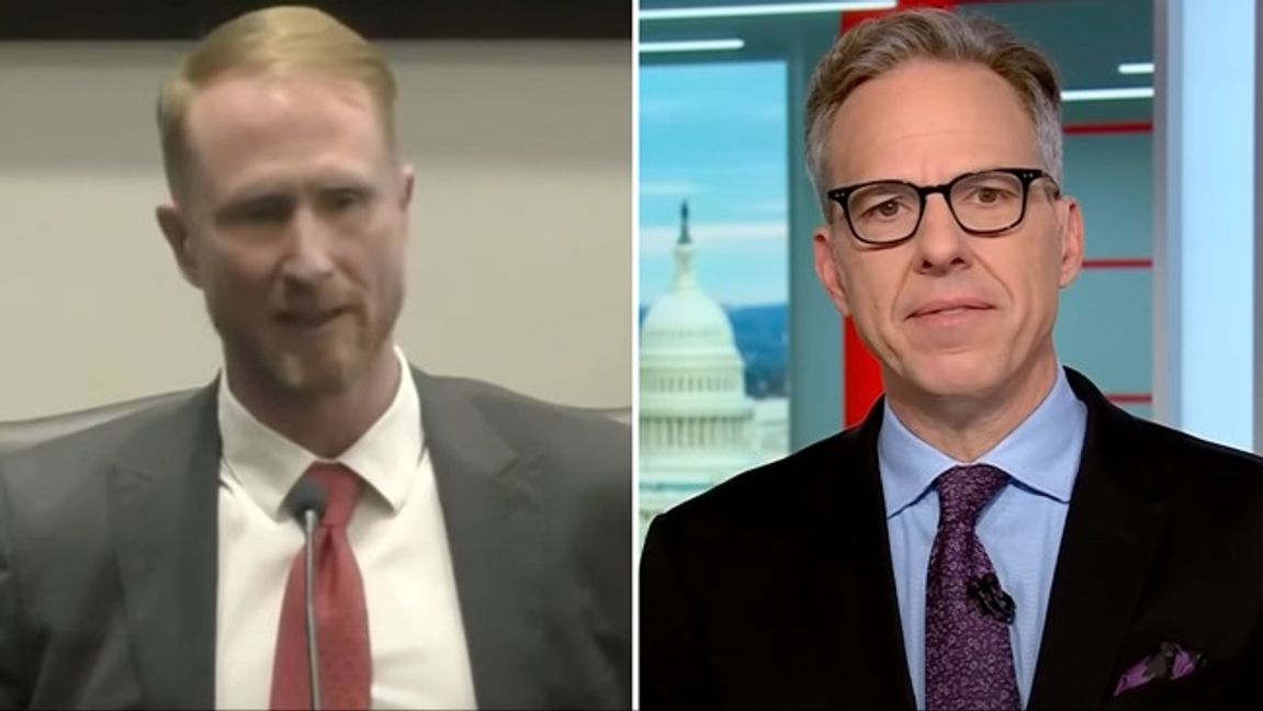 CNN ska betala skadestånd till Zachary Young, till vänster, efter att Jake Tapper sagt olämpliga saker i sändning. Foto: CourtTV/CNN