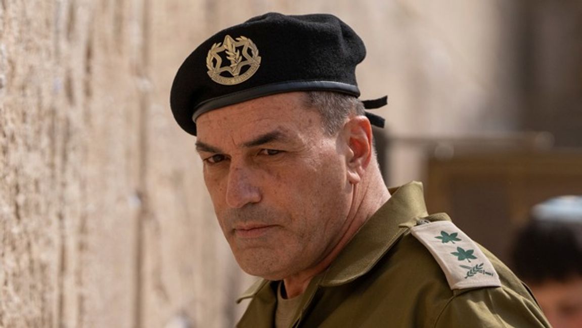 Israels överbefälhavare Eyal Zamir. Foto: AP