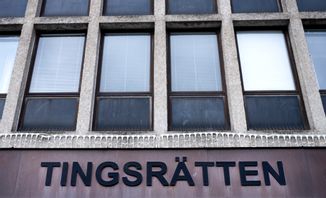 Södertälje tingsrätt. Foto: Pontus Lundahl/TT