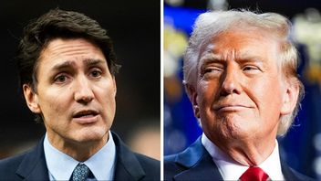 Justin Trudeau, premiärminister i Kanada och Donald Trump, tillträdande president USA. Bilden är ett montage. Foto: AP