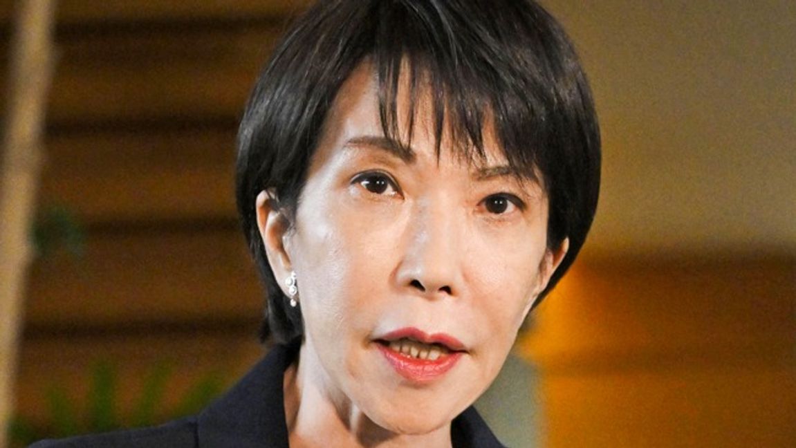 Japans nye premiärminister Takaichi Sanae. Foto: AP