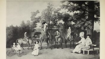 Under 1800-talet blev kusinäktenskap något vanligare bland annat i Sverige. Evolutionsteorins upphovsman Charles Darwin gifte sig 1839 med sin kusin Emma. På bilden George Stubbs porträtt från 1780 av keramikern och den industriella pionjären Josiah Wedgwoods familj. Josiah Wedgwood var Charles Darwins morfar och hans frus farfar. Här är alltså Darwins mor och hans hustrus far avbildade tillsammans med sina föräldrar och övriga syskon. Ur Life of George Stubbs (1898), Public Domain.