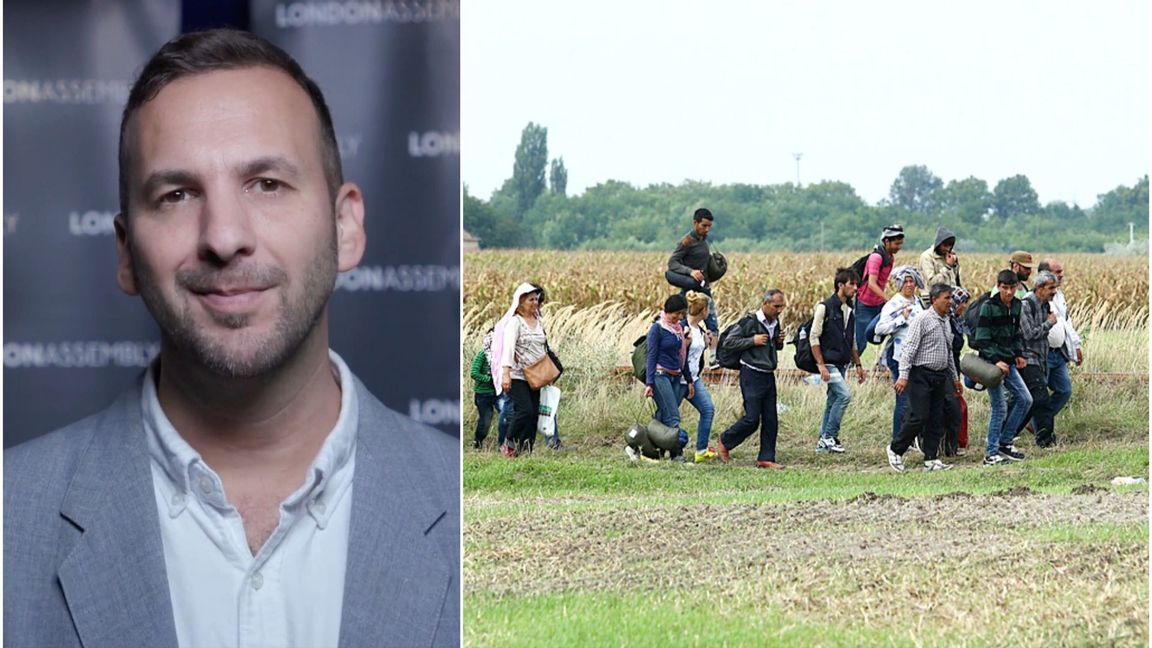 Zack Polanski vill även ta bort alla flyktingförvar. Foto: London Assembly, CC BY 4.0/Gémes Sándor & Szom Szed, CC BY-SA 3.0/Wikimedia Commons