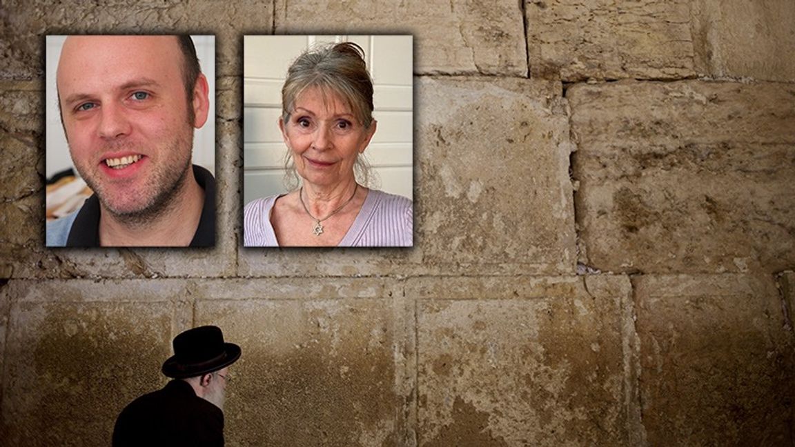 Dagens debattörer Tobias Goldman och Eva Portnoff-Klatzkow anser att omskärelse är en del av religionsfriheten. Foto: Joanna Krol / Privat / Ariel Schalit/AP/