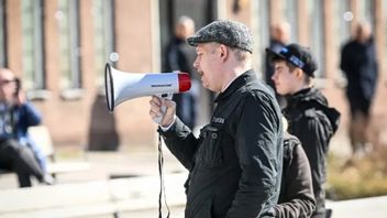 Rasmus Paludan höll i nya koranbränningar på torsdagen. Foto: Henrik Montgomery/TT