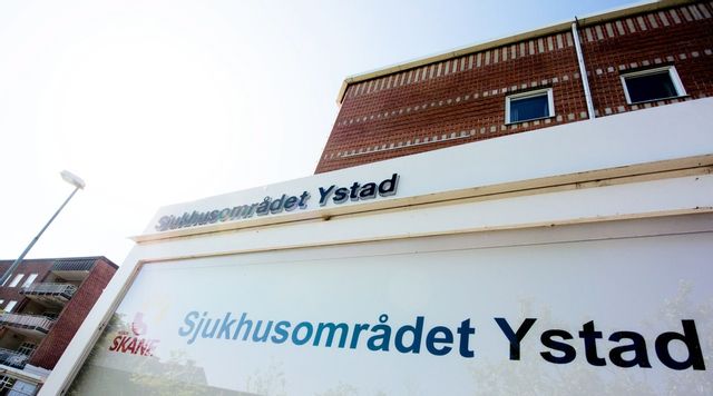 Bristande rutiner bidrog till att en 40-årig kvinna avled på Ystads lasarett. Arkivbild. Foto: Johan Nilsson/TT
