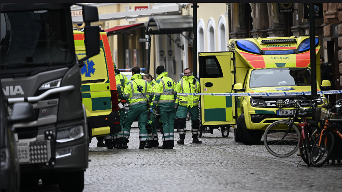 Våld och hot mot ambulanspersonal ökar. Foto: Johan Nilsson/TT