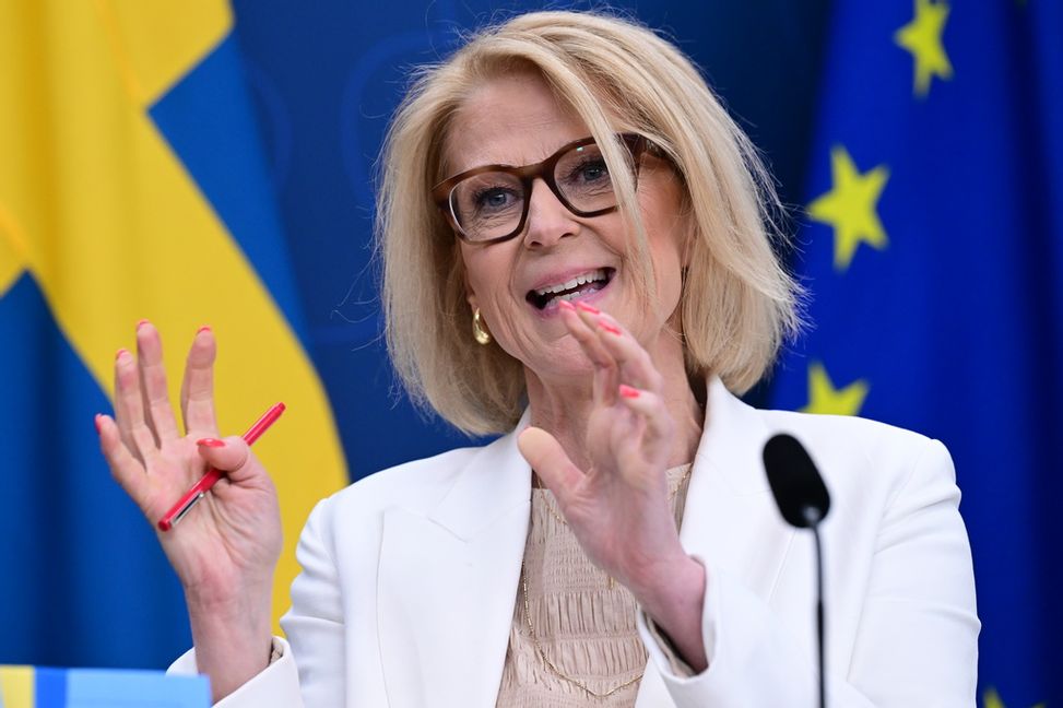 Finansminister Elisabeth Svantesson (M). Arkivbild. Jonas Ekströmer/TT