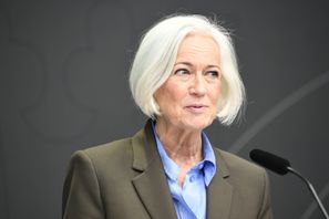 Sjukvårdsminister Acko Ankarberg Johansson (KD) . Arkivbild. Foto: Viktoria Bank/TT