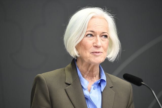 Sjukvårdsminister Acko Ankarberg Johansson (KD) . Arkivbild. Foto: Viktoria Bank/TT