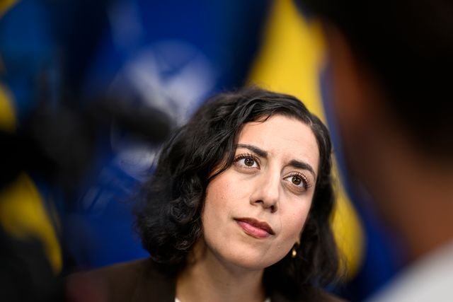 Utbildnings- och integrationsminister Simona Mohamsson (L) ser allvarligt på Skolverkets nya rapport. Arkivbild. Foto: Pontus Lundahl/TT