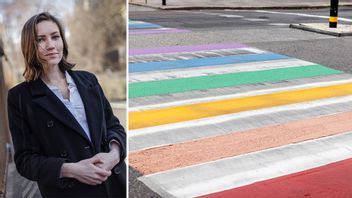 ”Spännande prioriteringar att göra gaturummet till plakat för symbolpolitik”, säger Nike Örbrink (KD) om det rödgröna styrets nya satsning. Foto: Linus Sundahl-Djerf/SVD/TT/Christine Olsson/TT