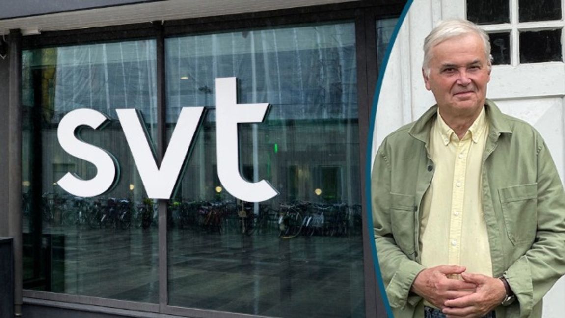 Torsten Sandström menar att svenska mediers systematiska smutskastning mot Sverigedemokraterna utgör en konspiration. Foto: Jessica Gow / TT.